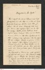 Nachlass Franz Steindachner, Brief von Eduard Graeffe an Franz Steindachner (04.08.1897), Inv.Nr. 173.18, Seite 1